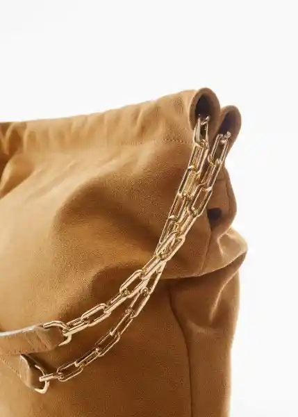 Bolso G Bruna Camel Talla 99 Mujer Mango