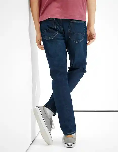 Jean Hombre Azul Talla 33 x 34 American Eagle 01145842