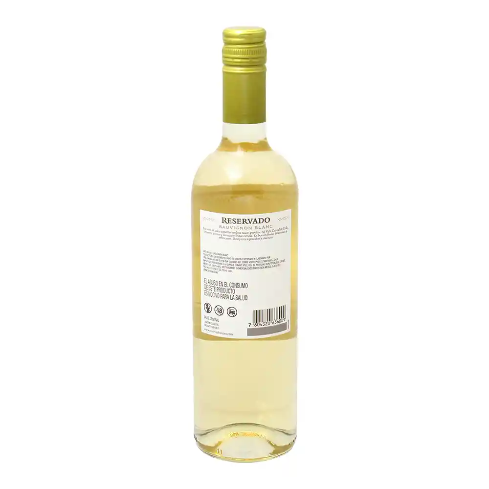 Reservado Vino Blanco Sauvignon Blanc