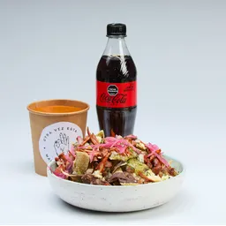 Combo Bowl Mexicano, Sopa y Bebida