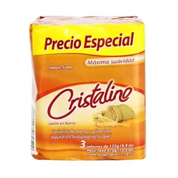 Cristalino Jabón Avena