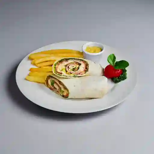Wrap de Jamones y Queso