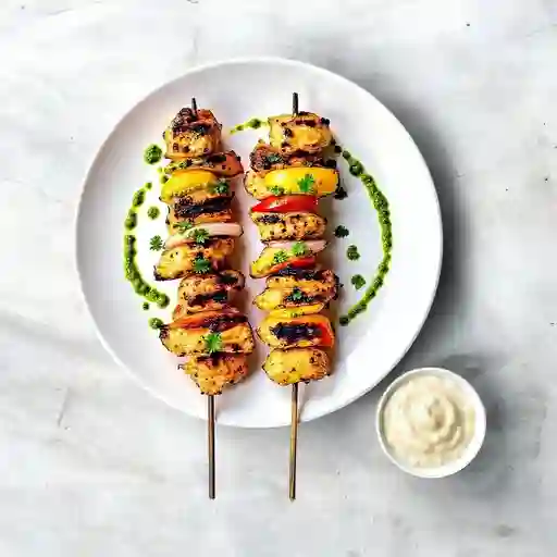 Brochetas De Pollo X 3