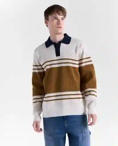 Buzo Hombre Caqui Talla L 889G081_CAQ150309 Americanino