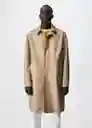 Parka Luis Camel Talla L Hombre Mango