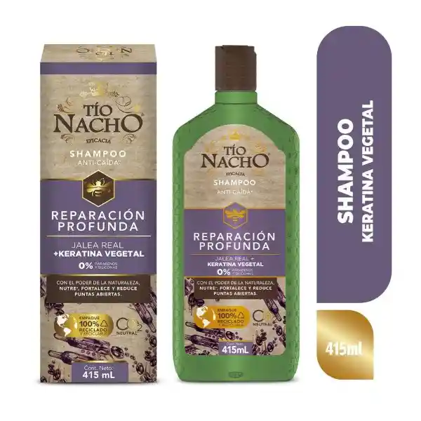 Tio Nacho Shampoo Anticaída Reparación Profunda