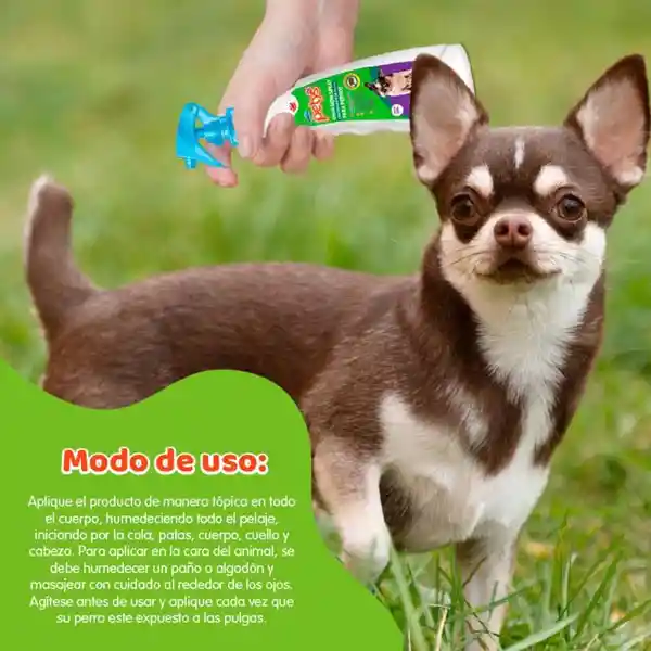 Petys Repelente de Pulgas Para Perros en Spray   