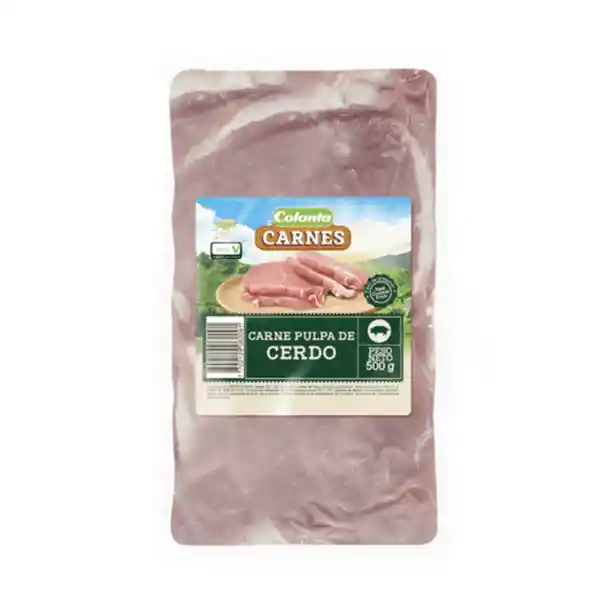 Carne Pulpa de Cerdo Colanta x 500 g
