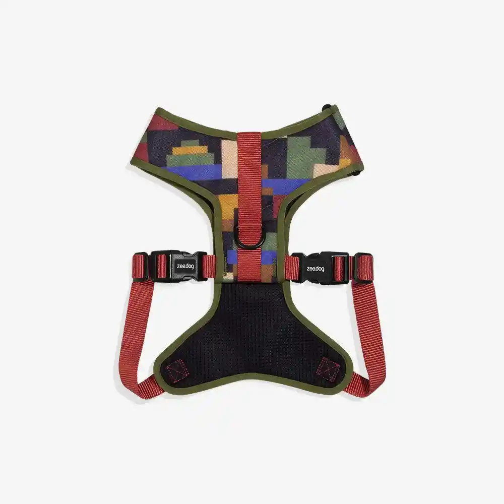 Arnes Ajustable Airmesh Zeedog Pixel - Talla M