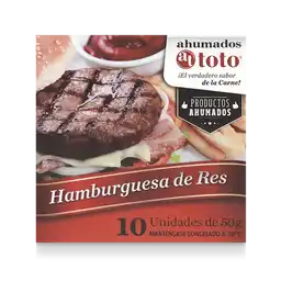 Toto Hamburguesa Ahumados Res