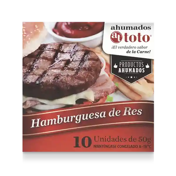 Toto Hamburguesa Ahumados Res