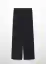 Pantalón Bubble-A Mujer Negro Talla L Mango