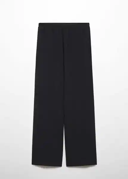 Pantalón Bubble-A Mujer Negro Talla L Mango