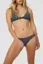 ONeill Top Bikini Saltwater Solids Pismo Azul Talla L