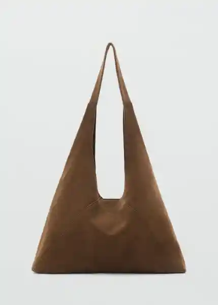 Bolso M Law Musgo Talla 99 Mujer Mango