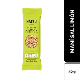 Maní Hatsu Sal Limón x 40 g