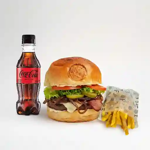 Combo hamburguesa chicago