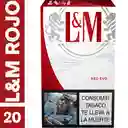 L&M Red ​x 20 Cigarrillos