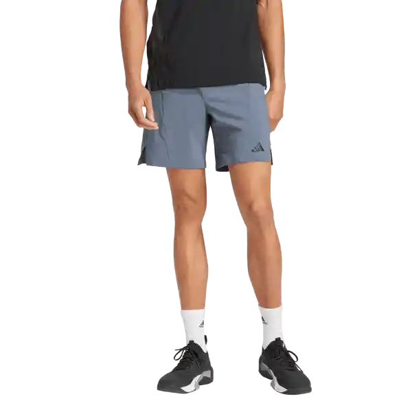 Adidas Short Pantaloneta D4T Entrenamiento Hombre Negro T S5
