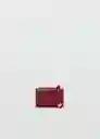 Monedero P Meti Burdeos Talla 99 Mujer Mango