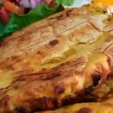 Porcion de Patacones Maduros