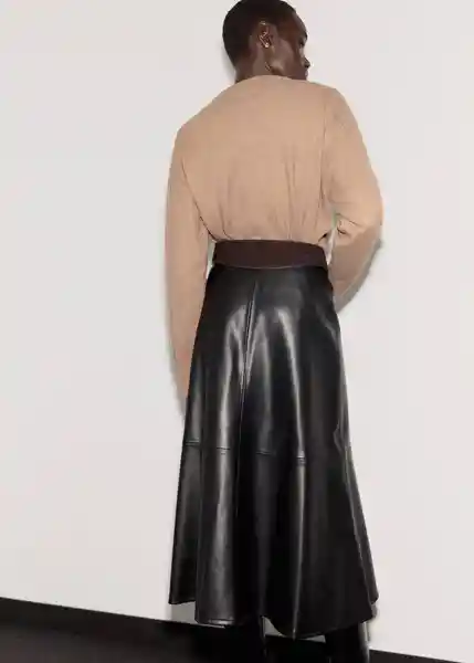 Saco Jersey Mariano Topo Talla XL Mujer Mango