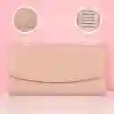 Cartera Para Mujer Grande Perlitas Rosa Miniso