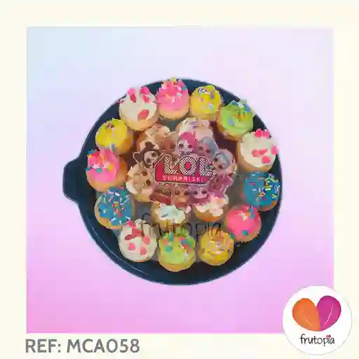 Minicupcakes X 20 Ref: Mca058