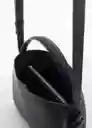 Bolso M Luciam Negro Talla 99 Mujer Mango