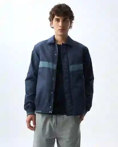 Chaqueta Hombre Azul Talla L 821G000_AZU194024 Americanino