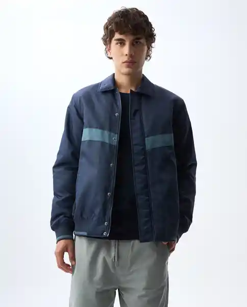 Chaqueta Hombre Azul Talla L 821G000_AZU194024 Americanino