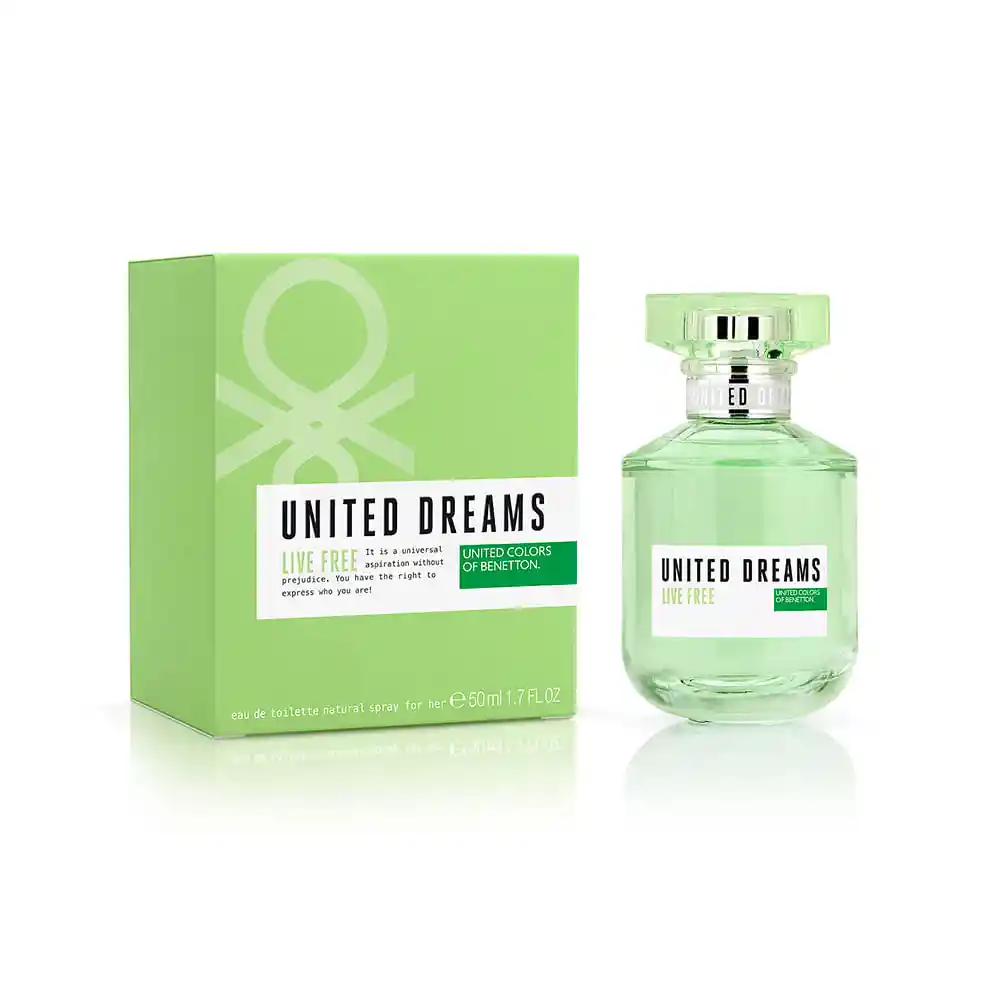 Benetton Perfume Live Dreams Woman 50 mL