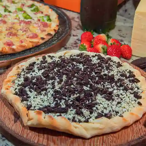 Pizza de Oreo