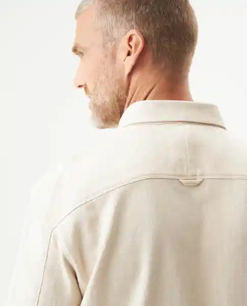 Camisa Sleeve Cuts Crudo Lluvia Claro Talla L Chevignon