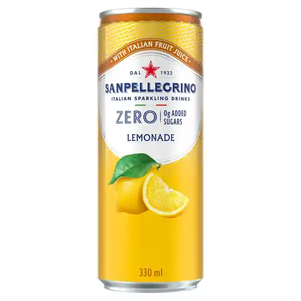 San Pellegrino Bebida Zero Limonada Sin Azúcar