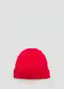 Gorro Onix Rojo Mujer Mango