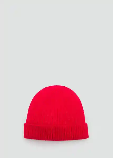 Gorro Onix Rojo Mujer Mango