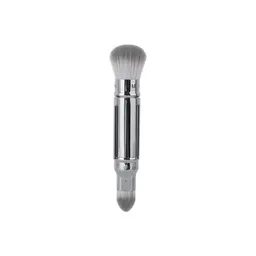 Brocha de Maquillaje Retráctil Doble Punta Serie Gris Miniso