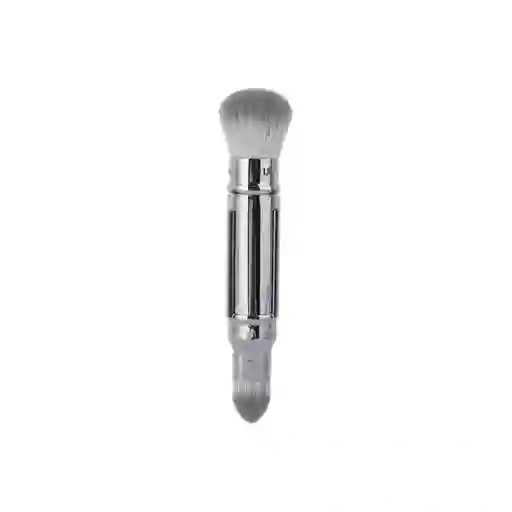 Brocha de Maquillaje Retráctil Doble Punta Serie Gris Miniso