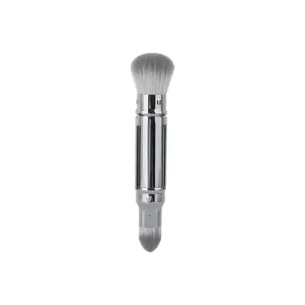 Brocha de Maquillaje Retráctil Doble Punta Serie Gris Miniso