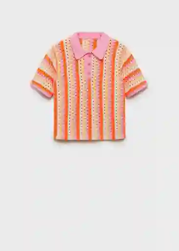 Jersey Babylon Rosa Talla XS Mujer Mango