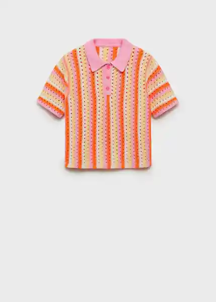Jersey Babylon Rosa Talla XS Mujer Mango