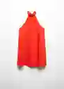 Vestido Bobiet Rojo Talla XS Mujer Mango