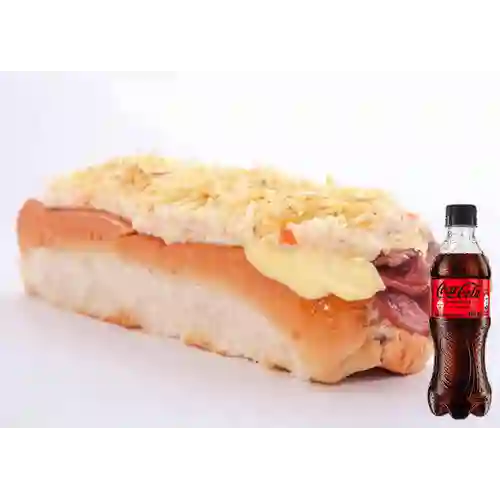 Combo perra grande + coca-cola 400ml