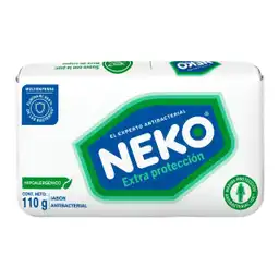 Jabón en barra antibacterial NEKO® EXTRA PROTECCIÓN 110g
