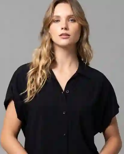 Camisa Mujer Negro S 210 G150_NEG194004 Rifle