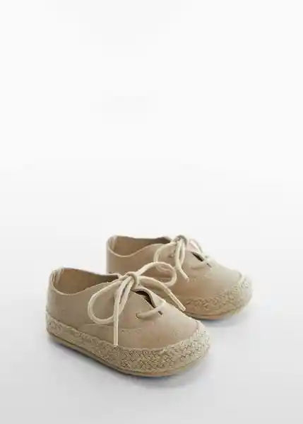 Zapatos Manu2 Arena Talla 19 Niños Mango