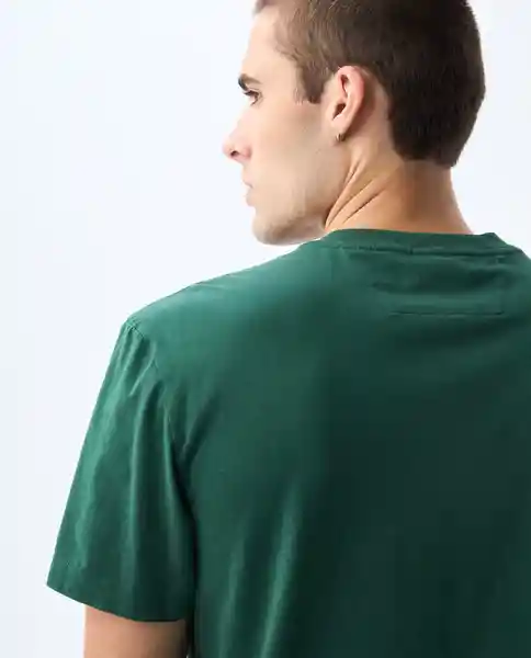 Camiseta Hombre Verde Talla L 841G023_VER195511 Americanino