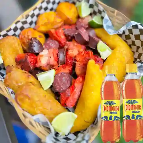 Fritanga Caleña + 2 Bebidas