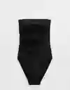 Vestido Baño Entero Negro Talla: MEDIUM 6091073 American Eagle